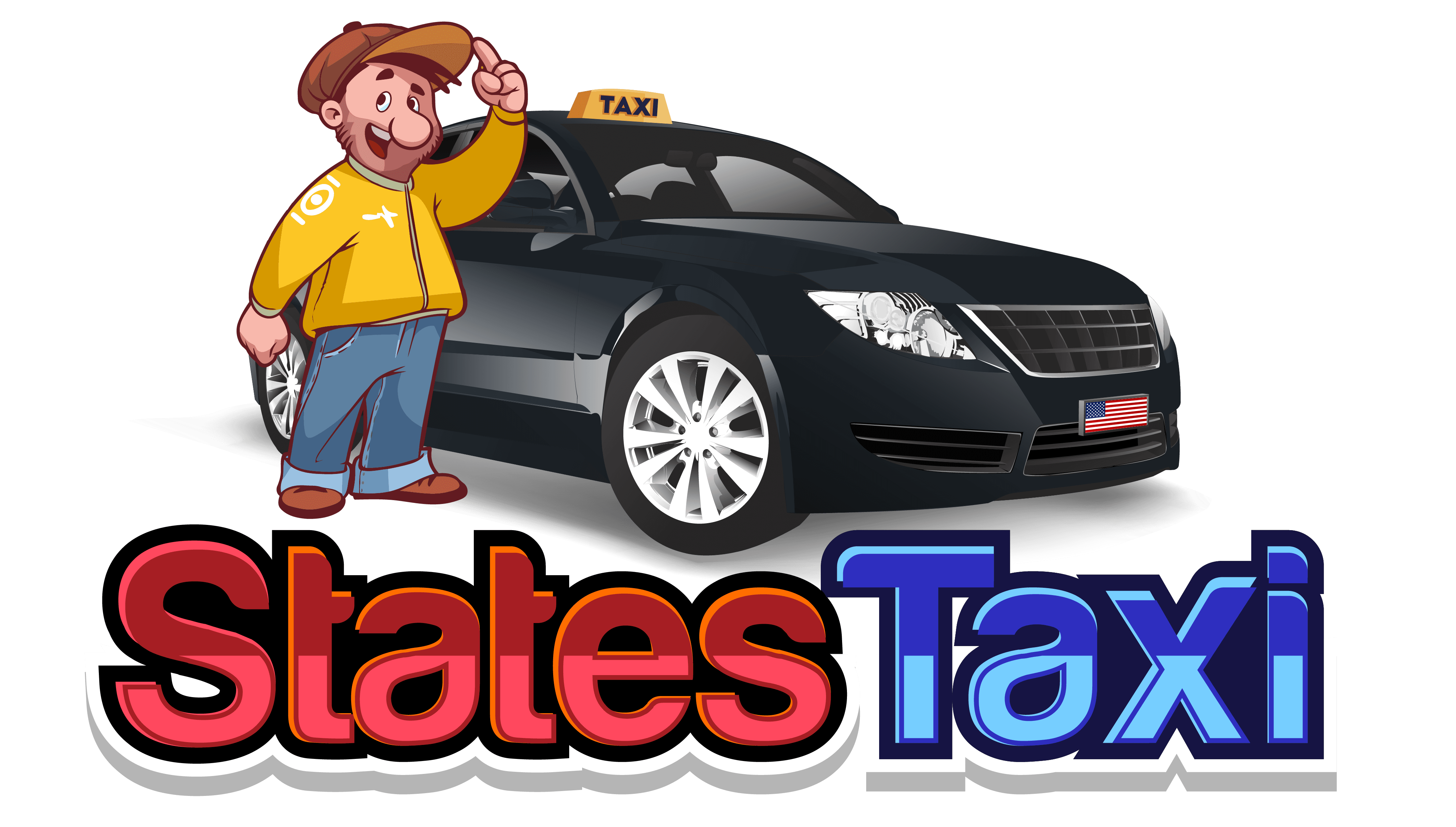 States Taxi Logo